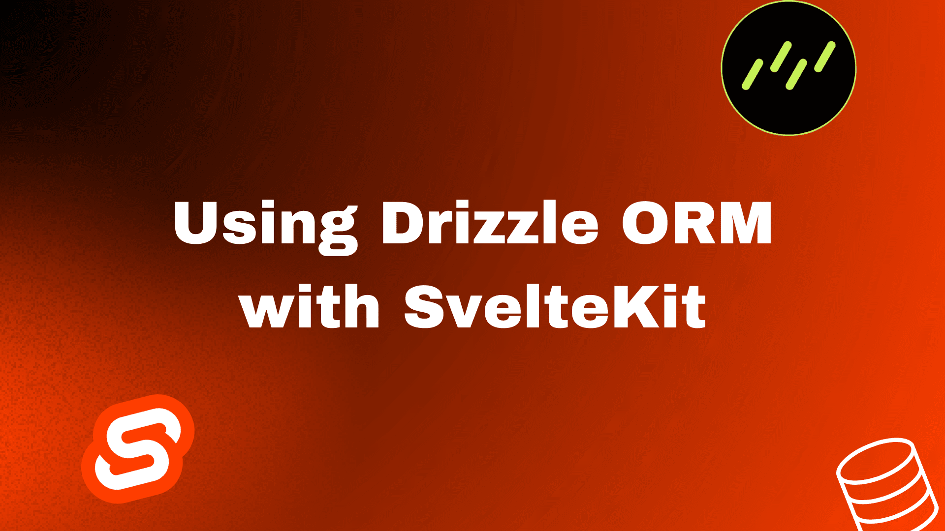 Using Drizzle ORM with SvelteKit