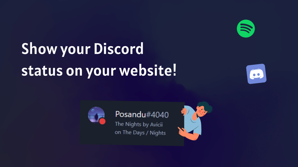Adding your discord status to a website